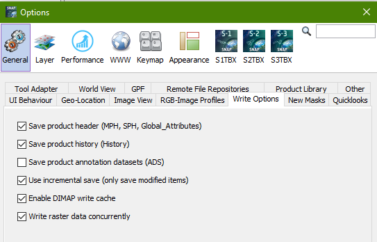 Write Options