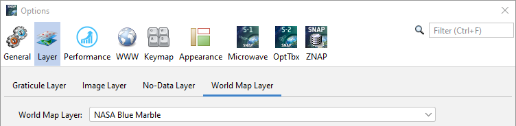 World Map Layer