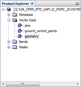 Products view with geometries