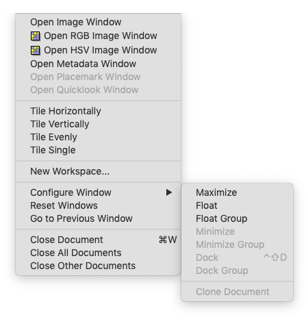 Window Menu